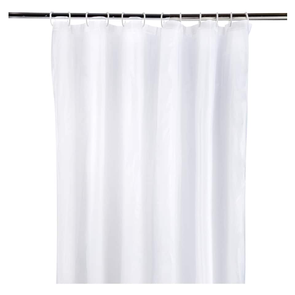 F&F Home Shower Curtain And Ring Set