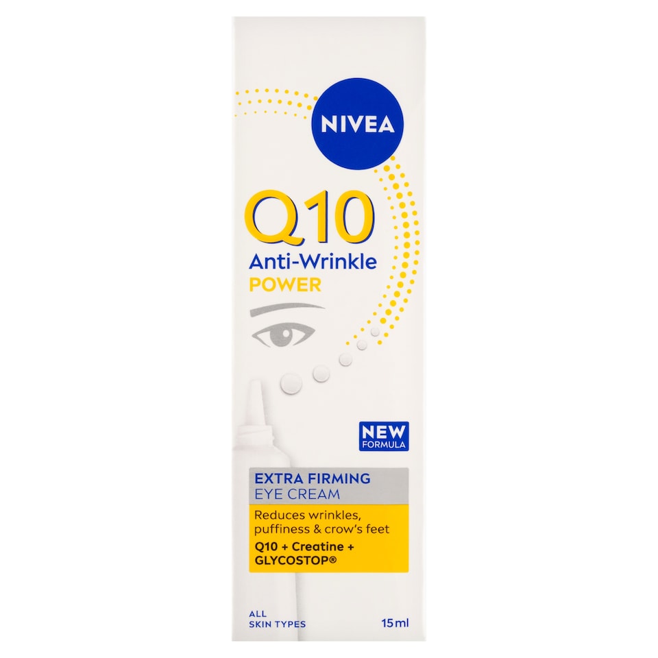 obrázok 1 z Nivea Q10 Power Spevňujúci očný krém proti vráskam 15 ml