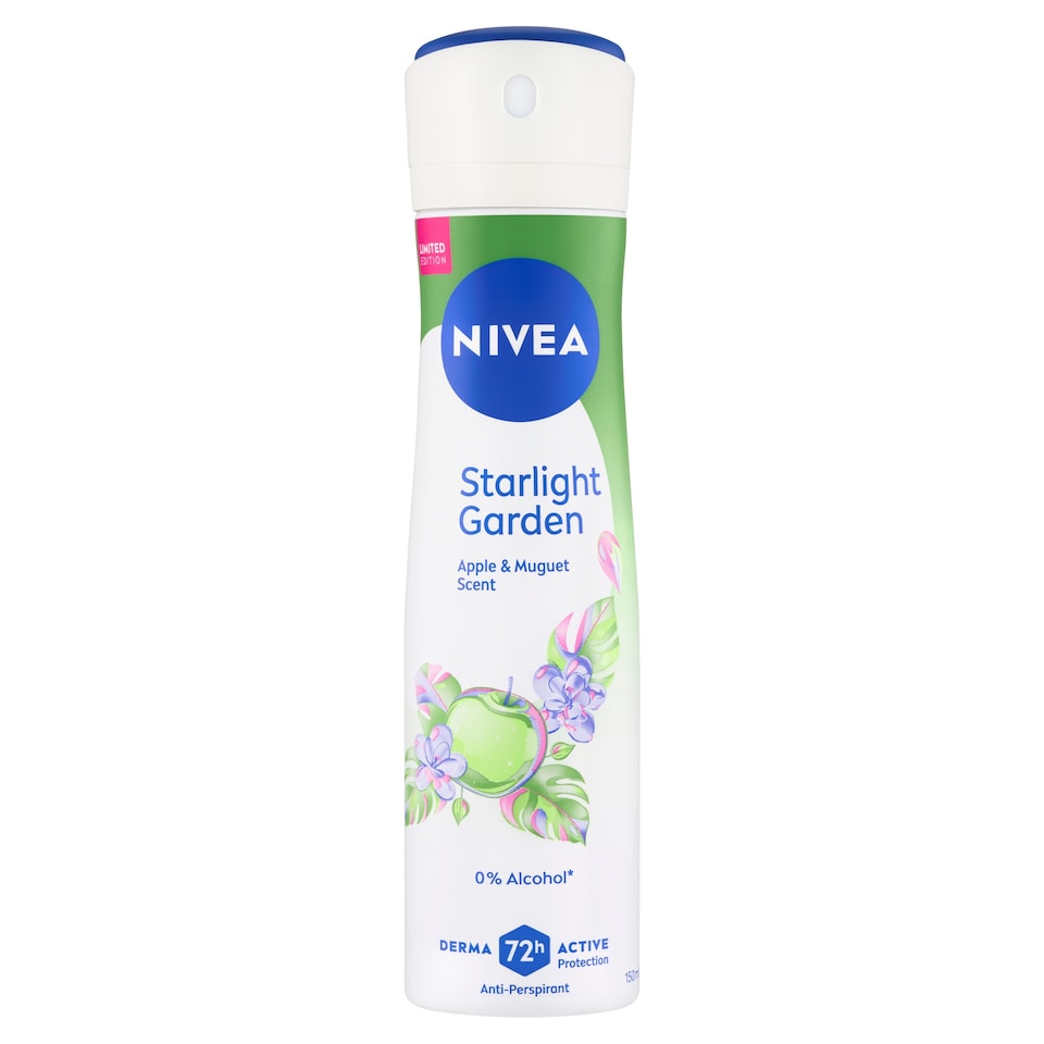 obrázok 1 z Nivea Starlight Garden Sprej antiperspirant 150 ml
