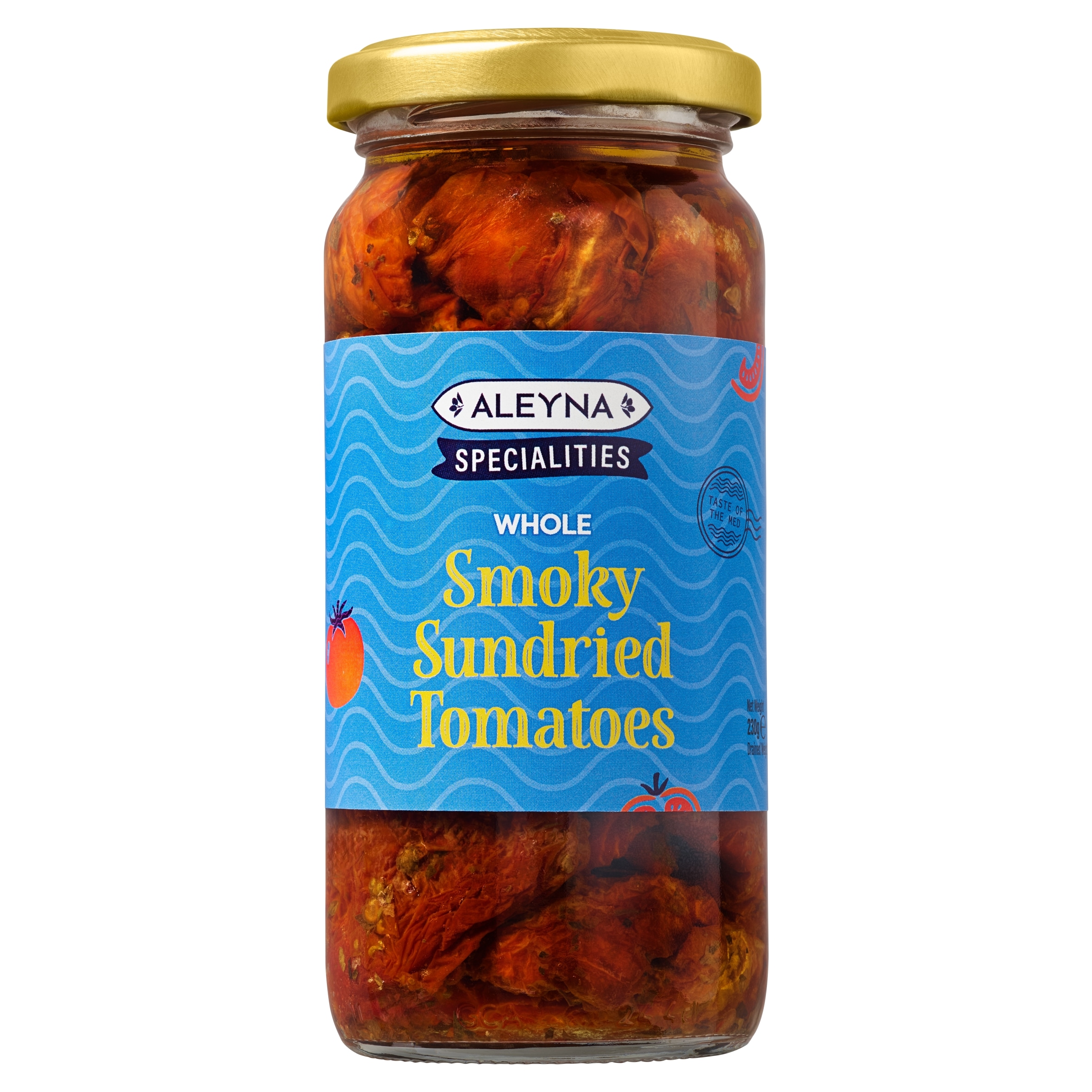 Aleyna Specialities Whole Smoky Sundried Tomatoes 230g
