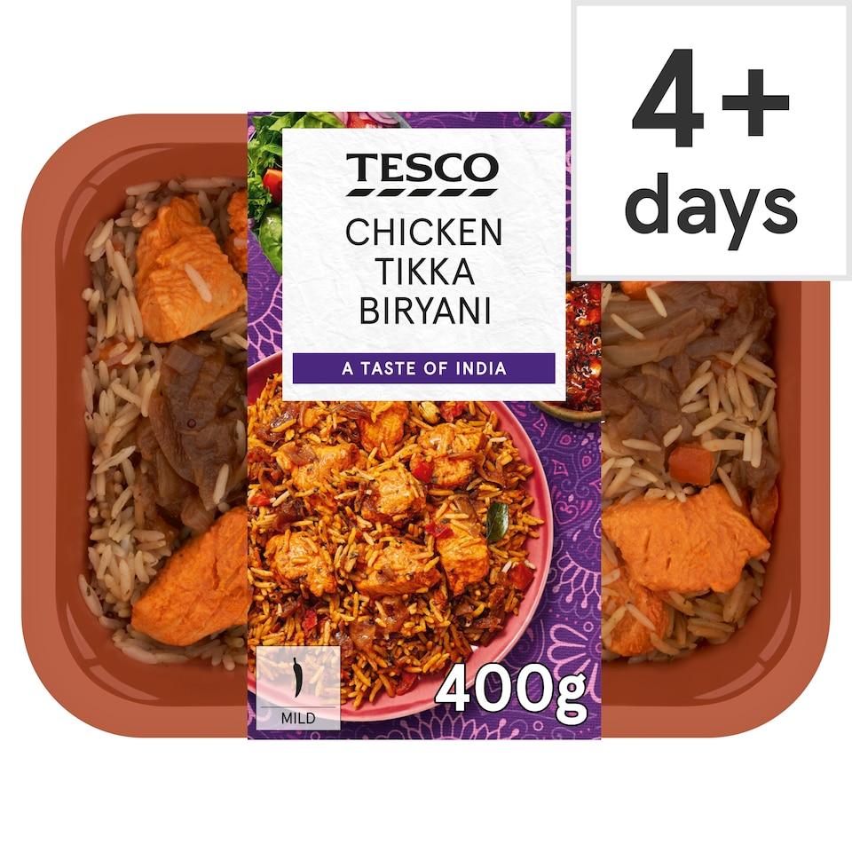 Tesco Chicken Tikka Biryani 400g