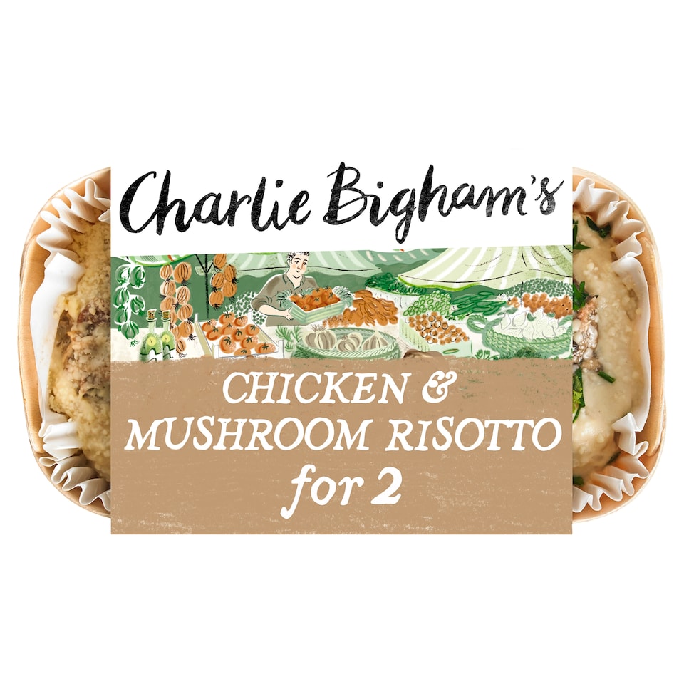 Charlie Bigham's Chicken & Mushroom Risotto 700G