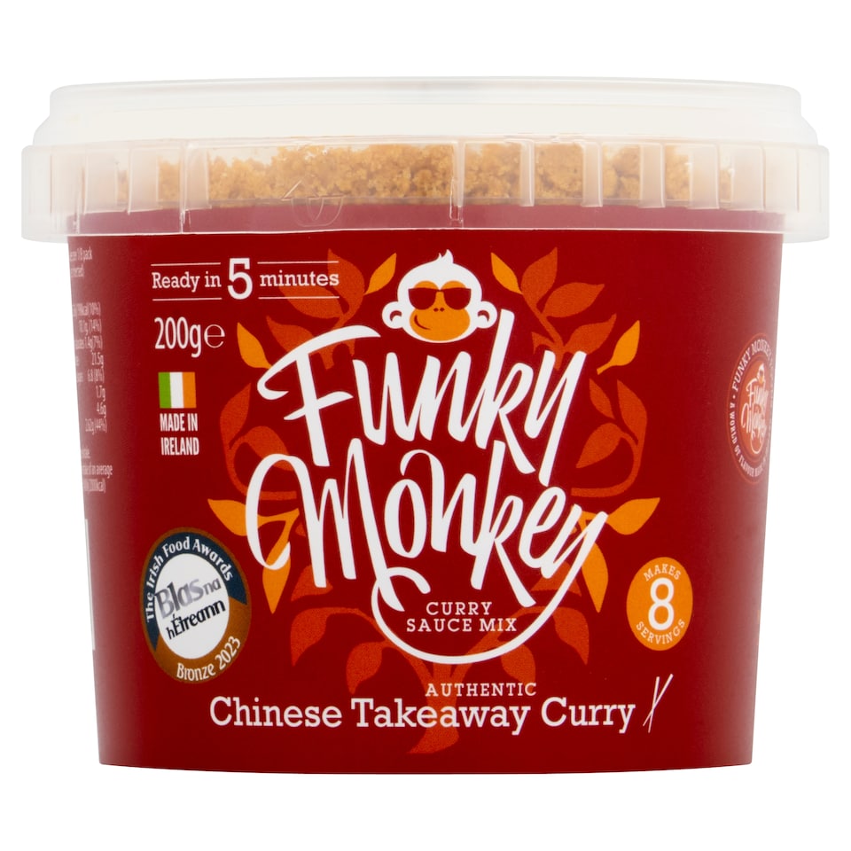 Funky Monkey Chinese Curry Sauce Mix 200g