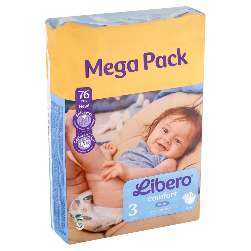 Libero Comfort pelenka, méret: 3, 5-8 kg, 76 db  1. kép