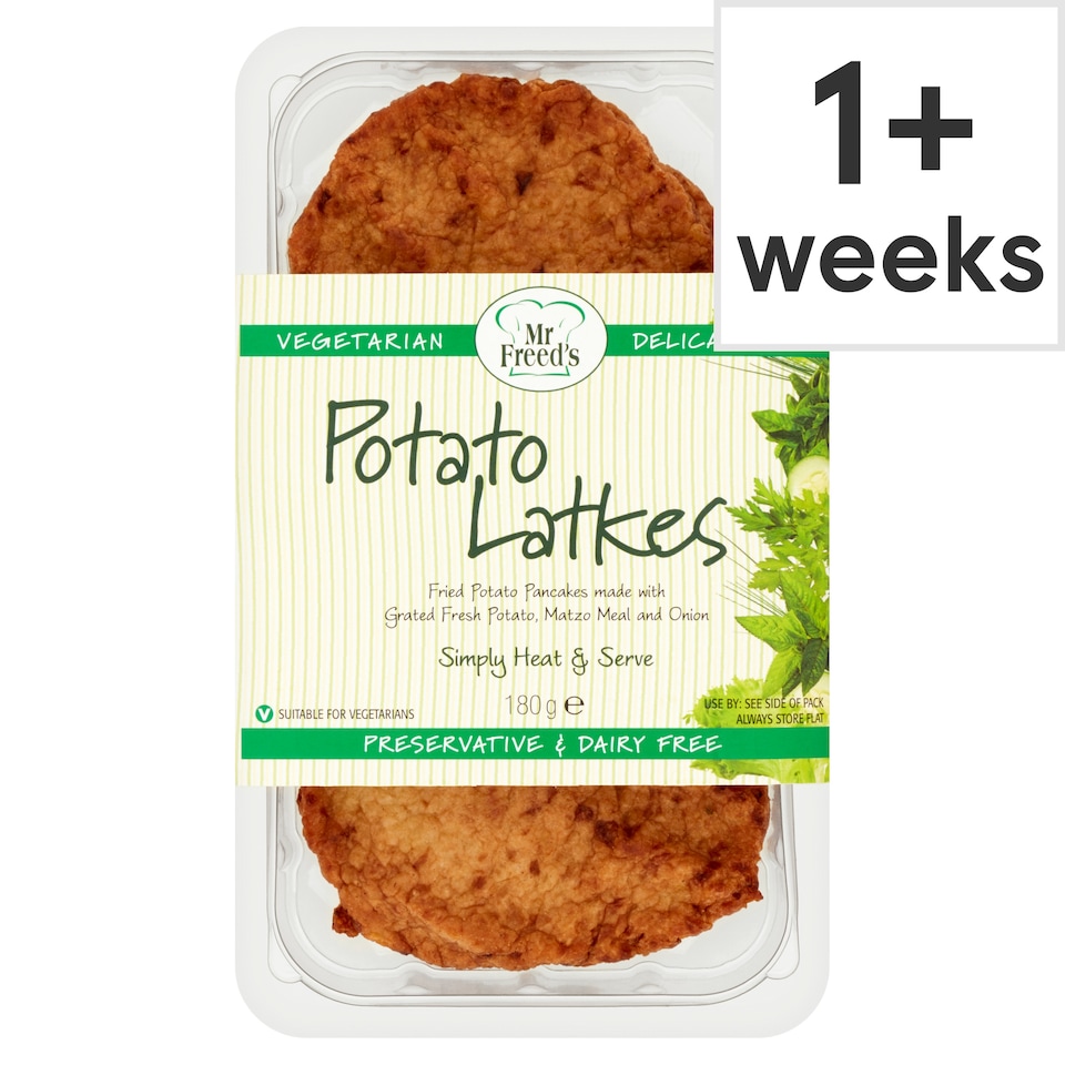 Mr Freeds Kosher Potato Latkes 180G