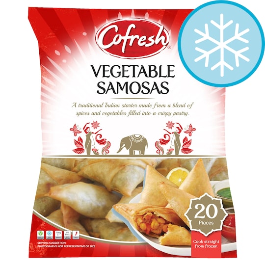 Cofresh Vegetable Samosas 700G Tesco Groceries