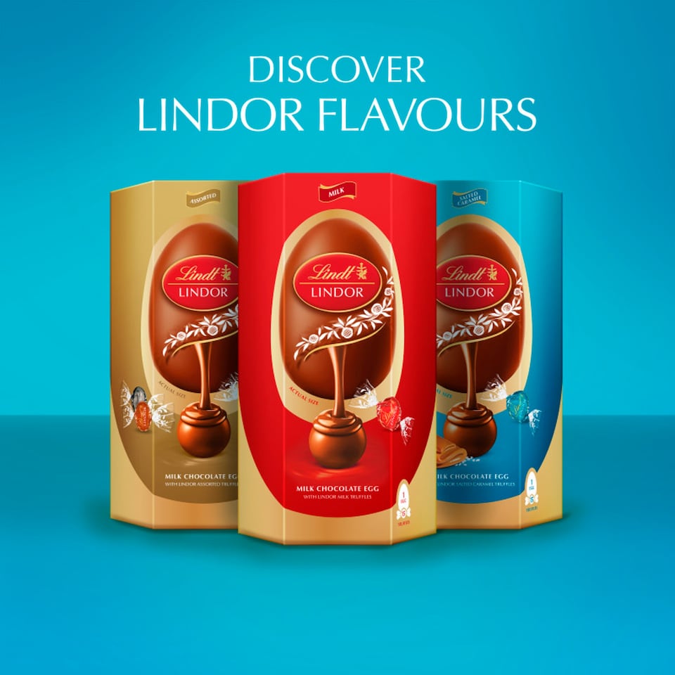 image 1 of Lindt Salted Caramel Egg 348G