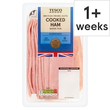 Tesco British Wafer Thin Cooked Ham Slices 120g