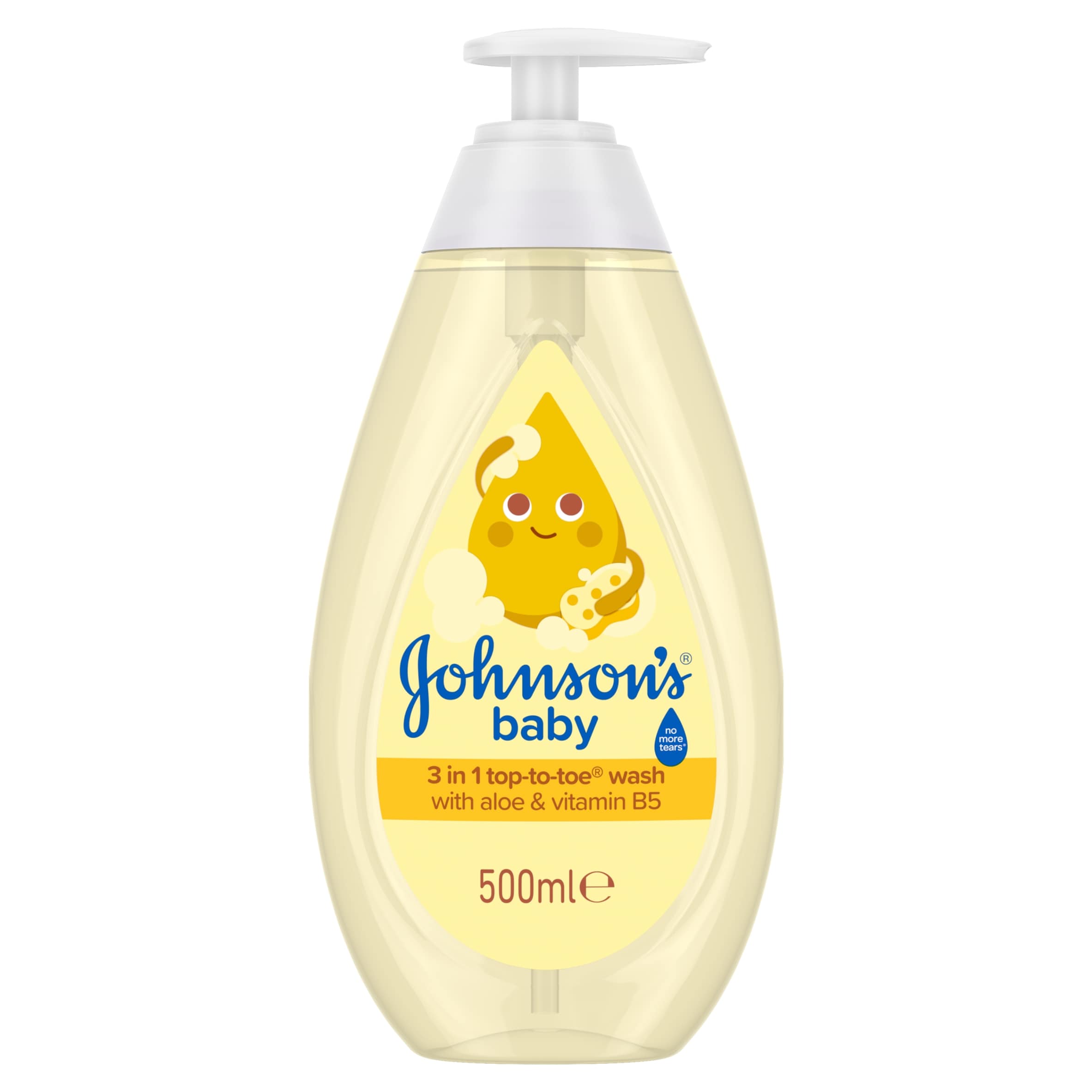 Johnson's Top-To-Toe Wash 500ml