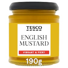 Tesco English Mustard 190G