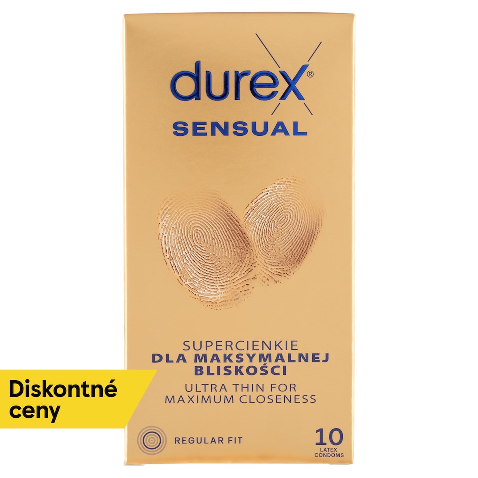 obrázok 1 z Durex Sensual prezervatívy 10 ks