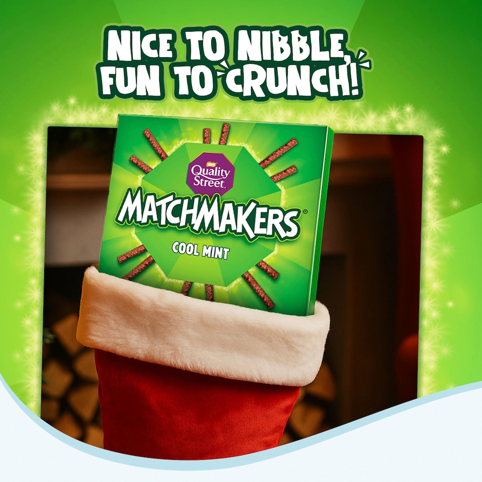 image 1 of Quality Street Matchmakers Cool Mint Chocolate Box 120g