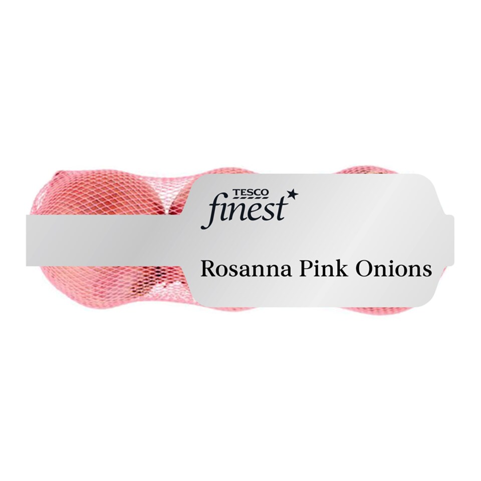 image 1 of Tesco Finest Rosanna Pink Onions 3 Pack