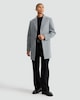 image 2 of F&F Single Breasted Side Pocket Coat in Grey Marl