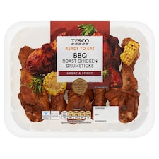 Tesco BBQ Roast Chicken Drumsticks 430g