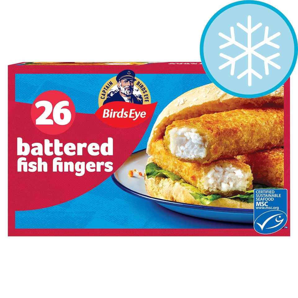 Birds Eye 26 Crispy Batter Fish Fingers 728g