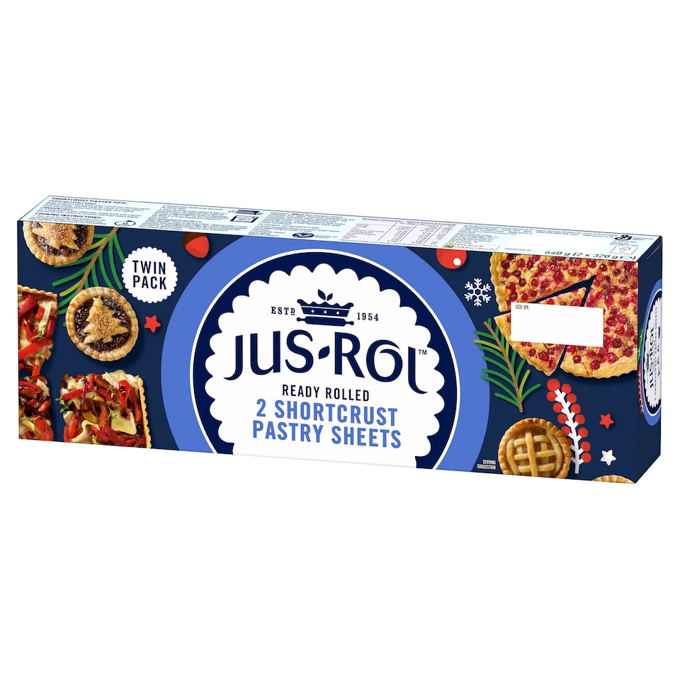 Jus-Rol Shortcrust Ready Rolled 640G