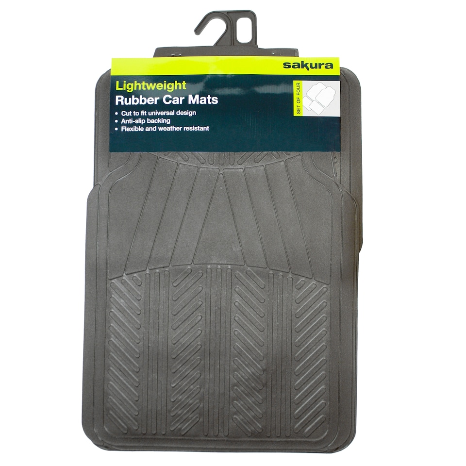 image 1 of Sakura Lightweight PVC Car Mat set