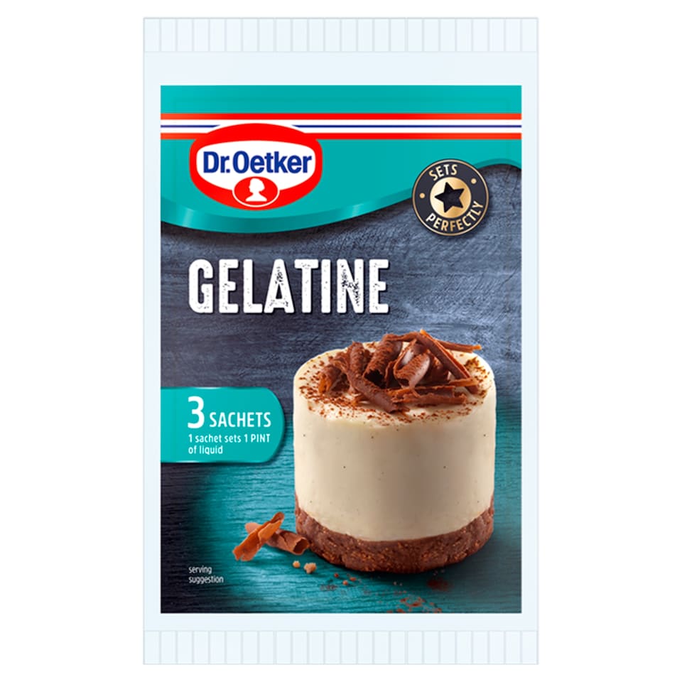 Dr.Oetker Gelatine Sachet 3X12g