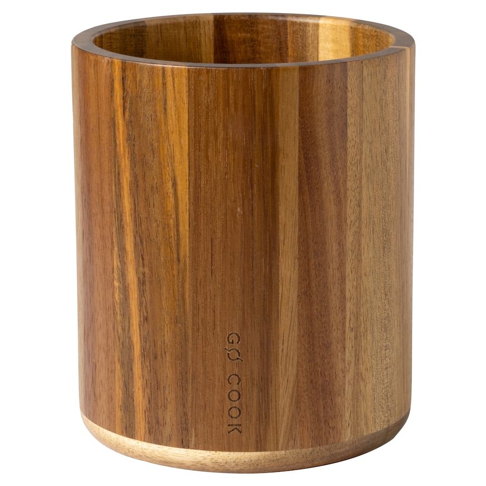 Go Cook Acacia Utensils Holder
