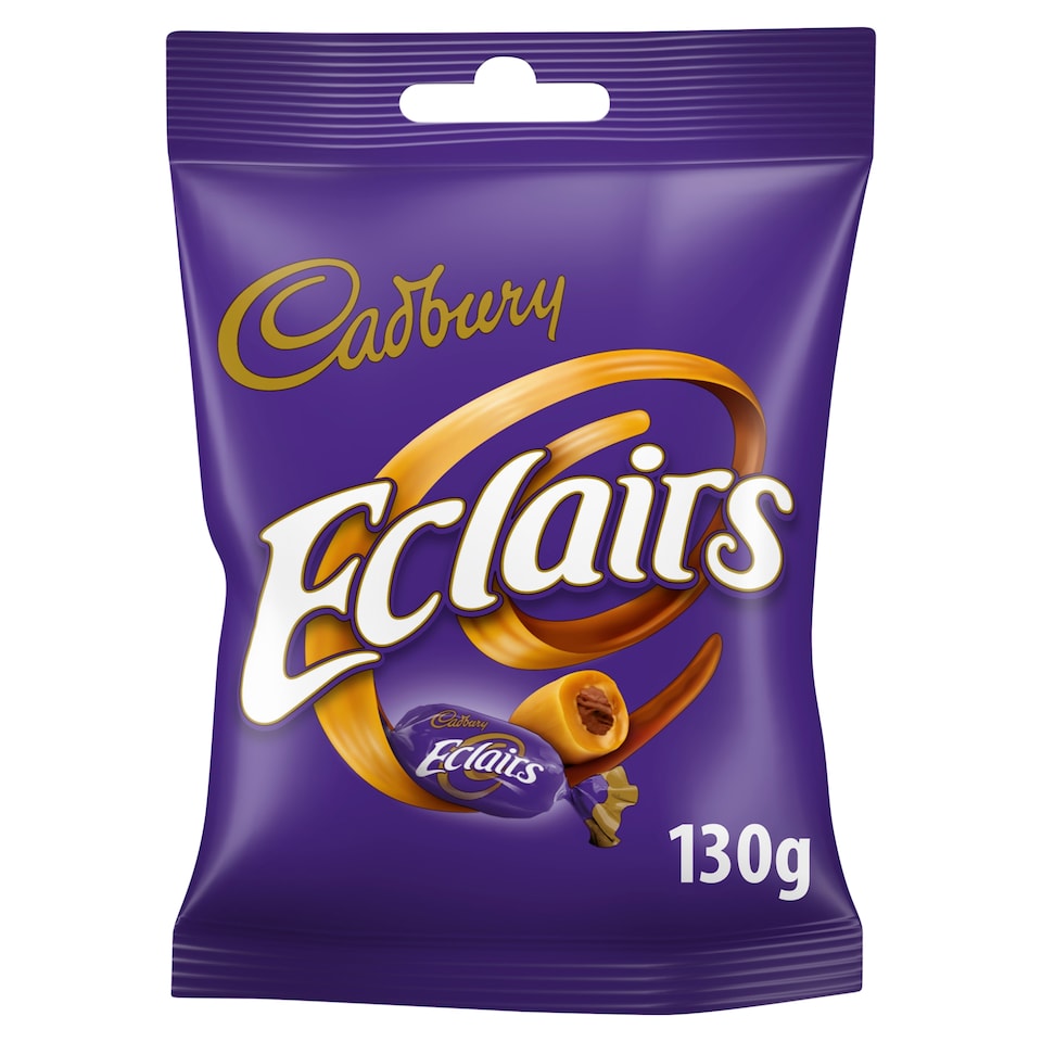 Cadbury Eclairs Chocolate Sweets Bag 130g