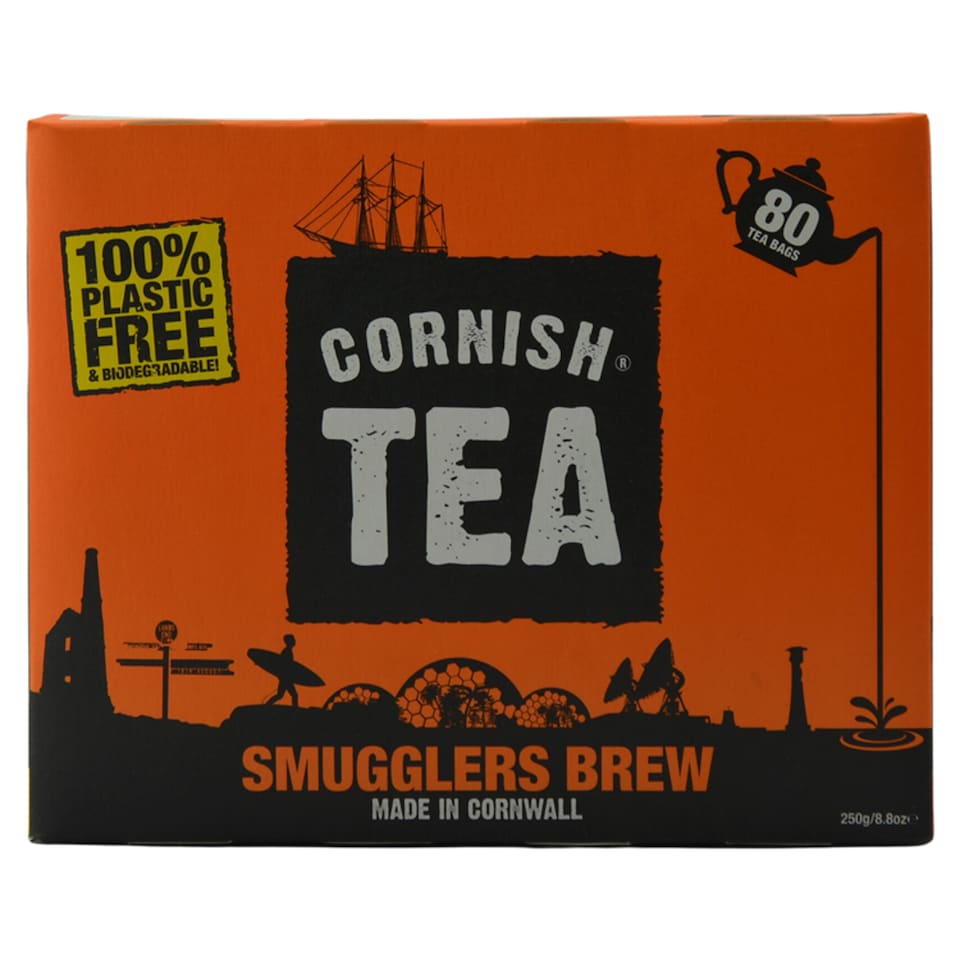 Cornish Tea Smugglers Brew Tea Bags 80 Pack 250g