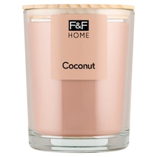 F&F Home Coconut vonná sviečka 500 g