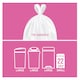 image 2 of Tesco 30 Pedal Bin Liners 22L