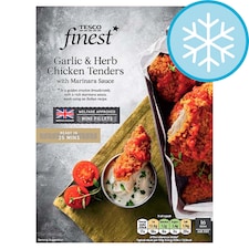 Tesco Finest Garlic and Herb Tenders with Marinara Sauce 350g