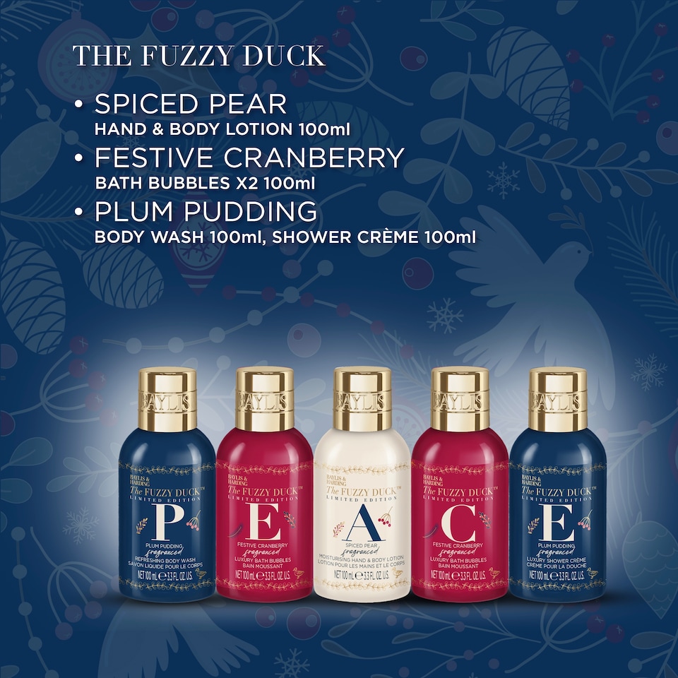 image 1 of Baylis & Harding The Fuzzy Duck  Time For Peace Bathing Gift Set
