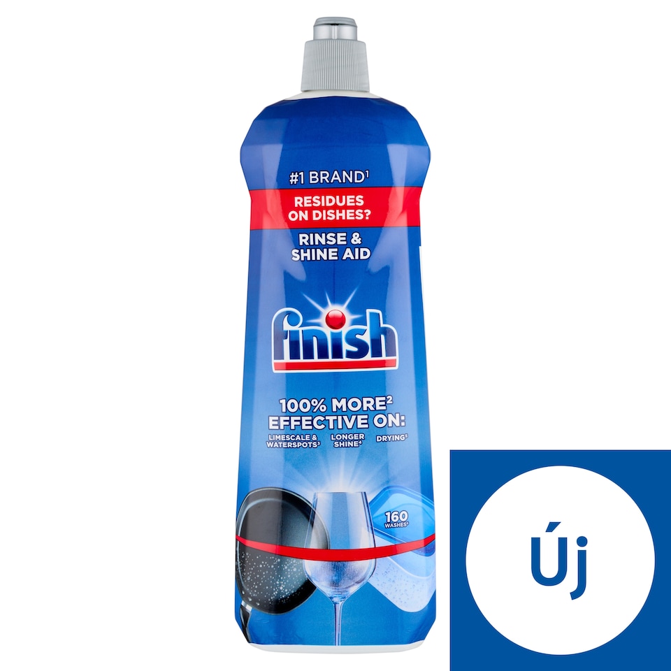 Finish Rinse & Shine Aid gépi öblítőszer 800 ml  1. kép