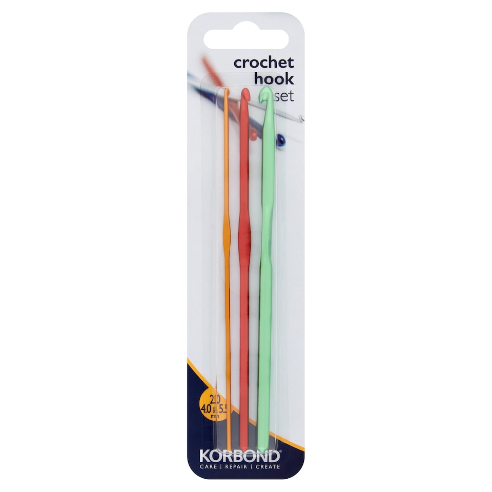 3Pcs Crochet Hook