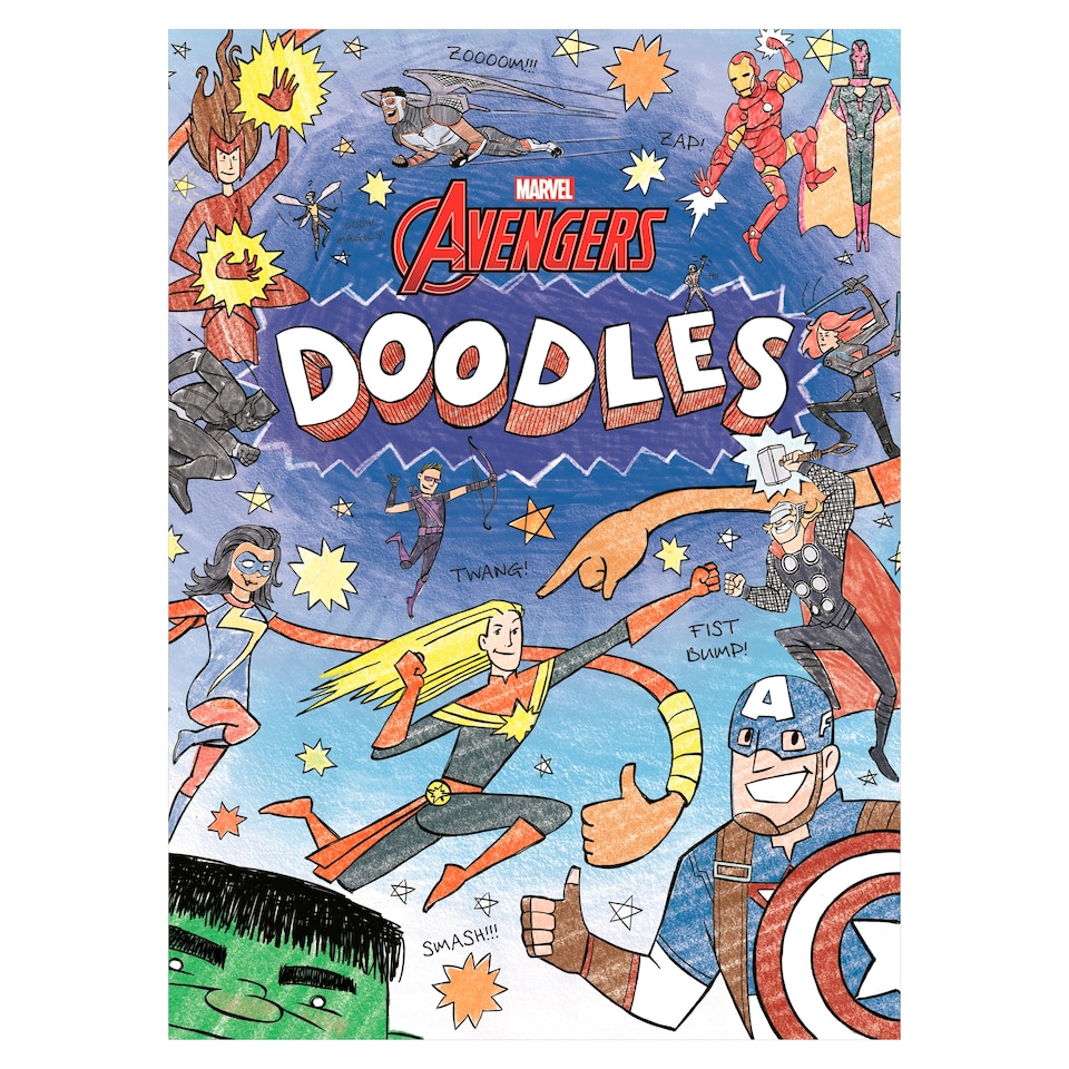 image 1 of Marvel Avengers Doodles