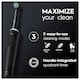 image 3 of Oral-B Vitality Pro Electric Toothbrush Black & Blue 2 Pack