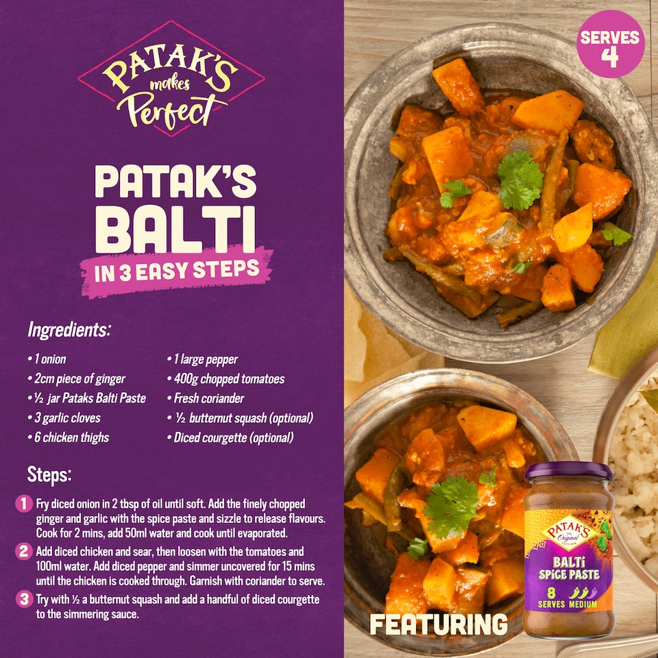 image 1 of Pataks Balti Paste 283G