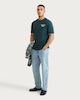 image 1 of Shelby Pure Cotton Daytona Short Sleeved T-Shirt in Green