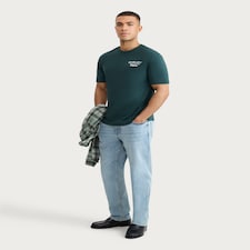 Shelby Pure Cotton Daytona Short Sleeved T-Shirt in Green