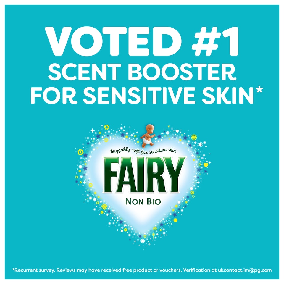image 1 of Fairy Fabric Enhancer Scent Booster Almond Milk & Manuka Honey 168G