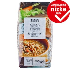 Tesco Šošovica zelená 500 g