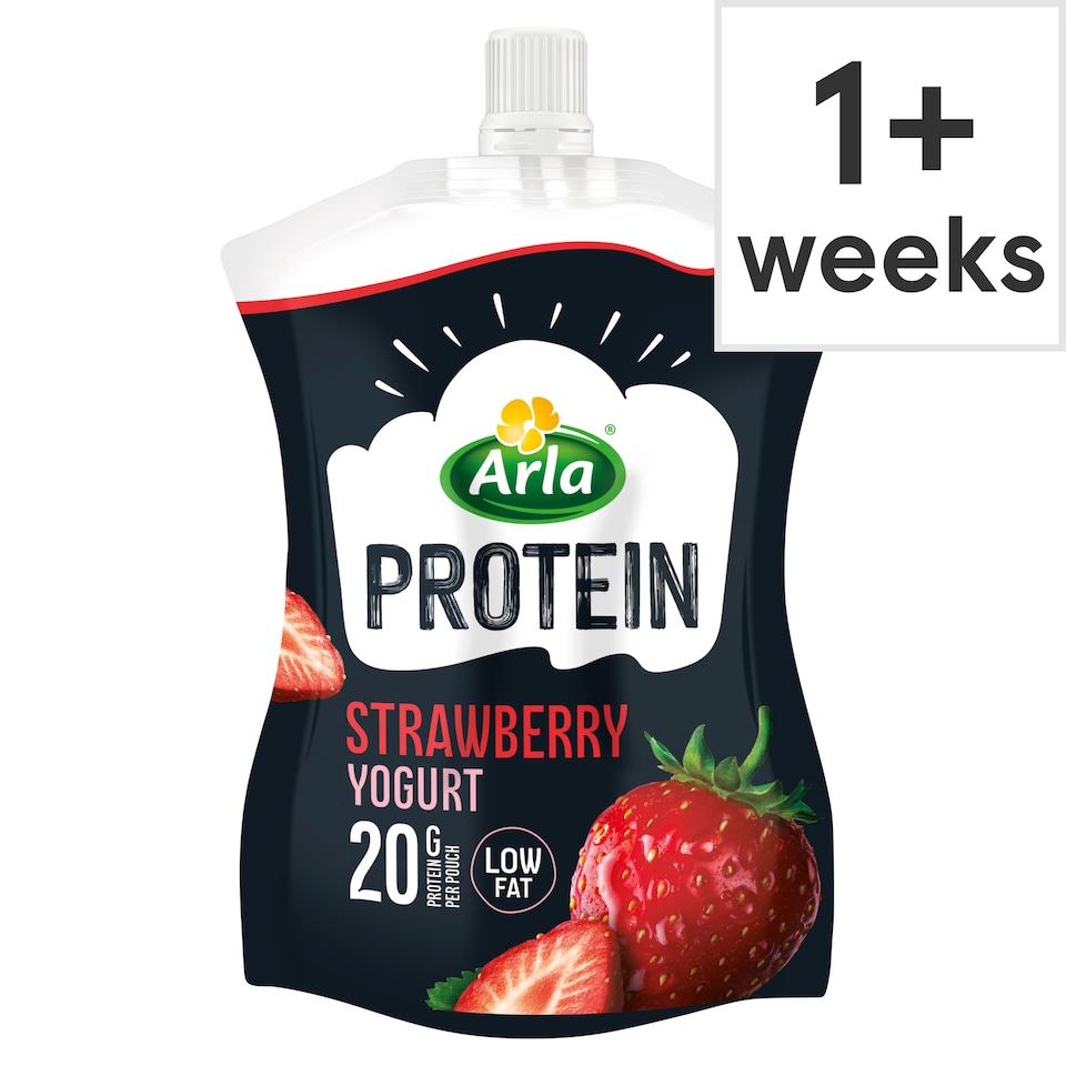 image 1 of Arla Protein Strawberry Yogurt Pouch 200g
