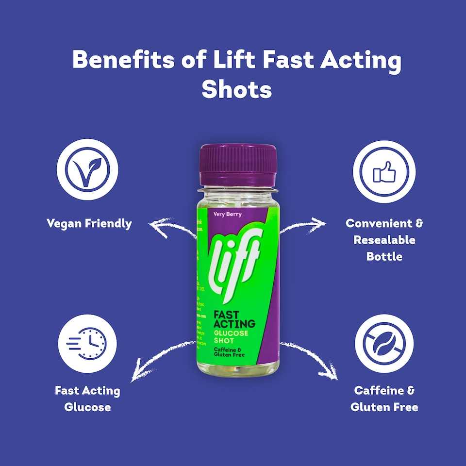 image 1 of LIFT GLUCOJUICE SHOT BERRY BURST 60ML
