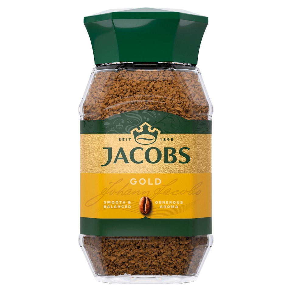 Jacobs Gold rozpustná káva 200g 