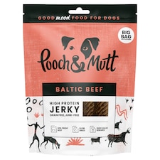 Pooch & Mutt Baltic Beef Jerky for Dogs 210g