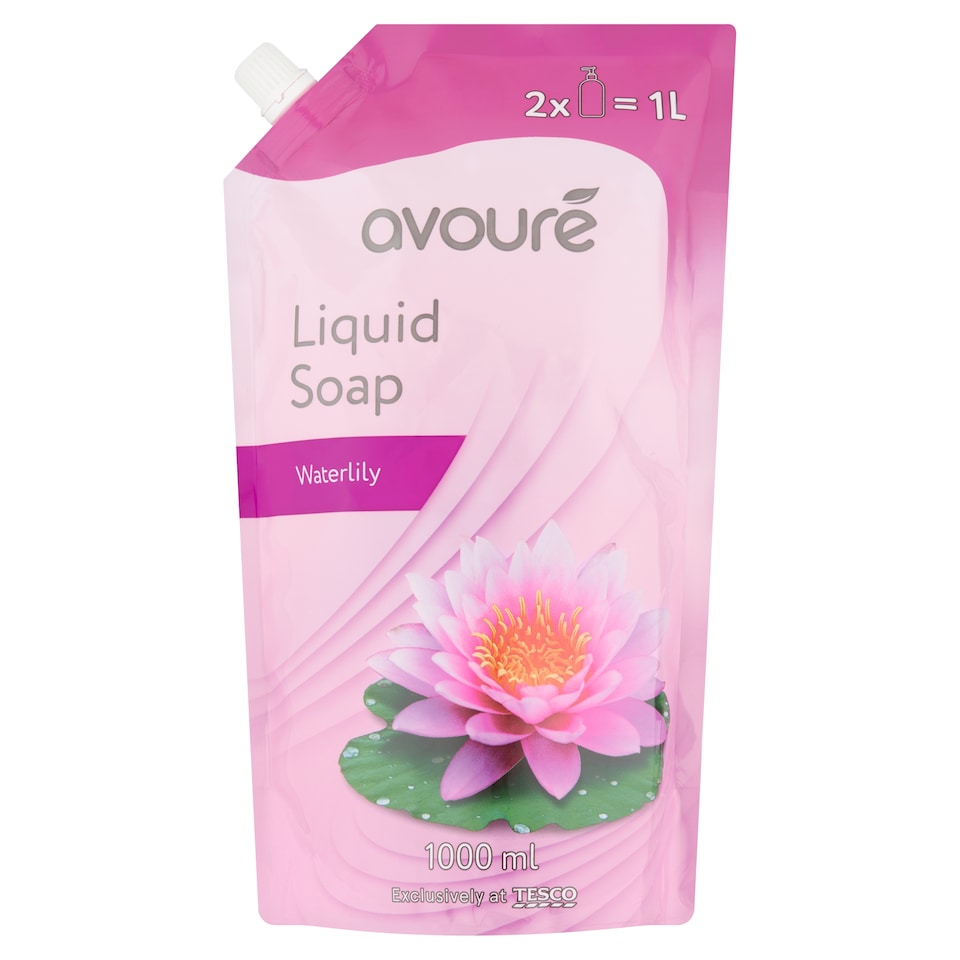 Avouré Water Lily Liquid Soap 1000 ml
