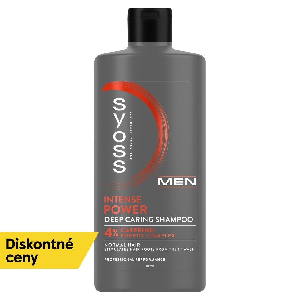 image 1 of Syoss Men Intense Power Deep Caring Shampoo 440 ml
