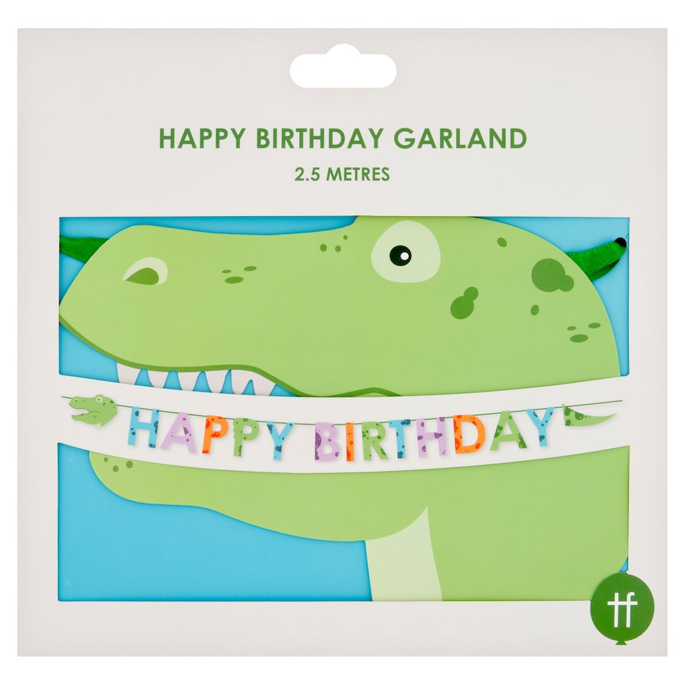 Dinosaur Garland 2.5 Metre