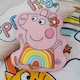 image 2 of Peppa Pig Shaped Cushion