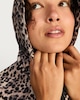 image 2 of F&F Leopard Print Fleece Lined Waterproof Raincoat in Multi Brown