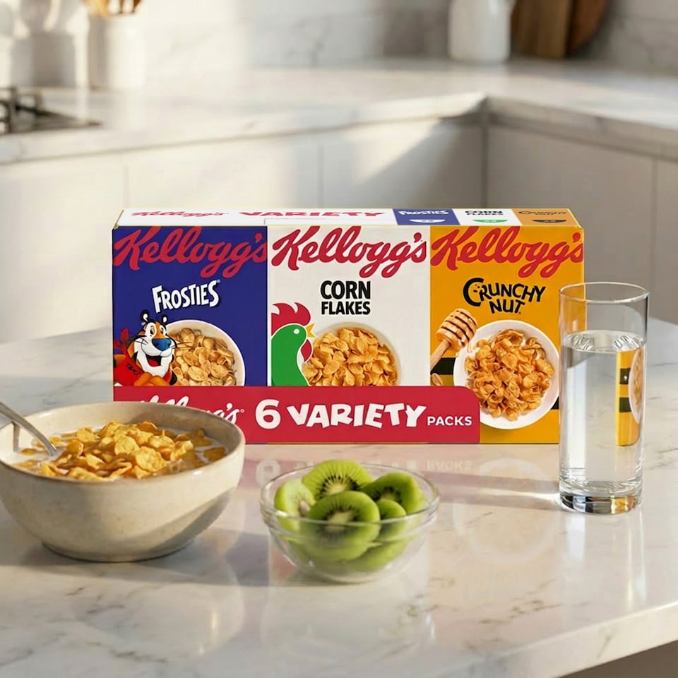 image 1 of Kellogg's Taste Variety Pack Breakfast Cereal 188g