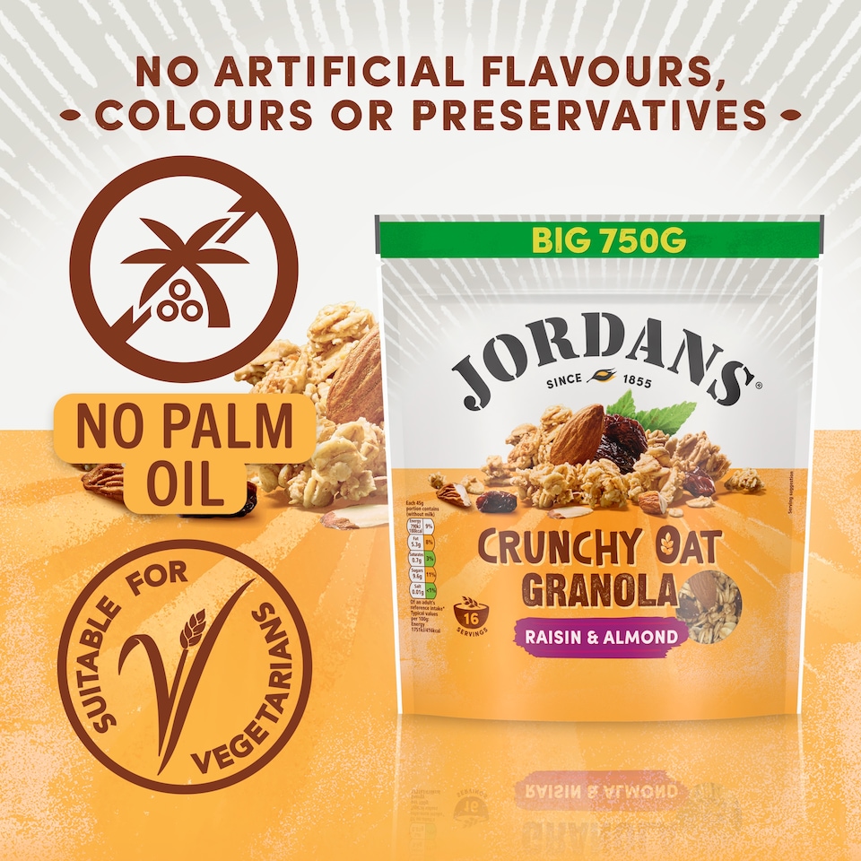 image 1 of Jordans Crunchy Granola Raisin Almond 750G
